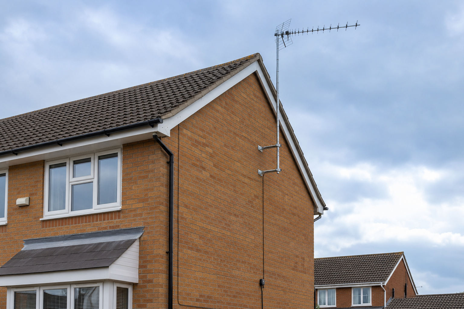 TV aerial installation at a domestic property near Kenilworth